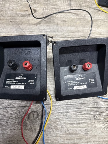 Celestion way cross overs - 2,