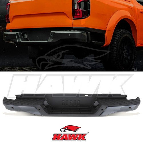 Grey rear bumper - grey, replacement