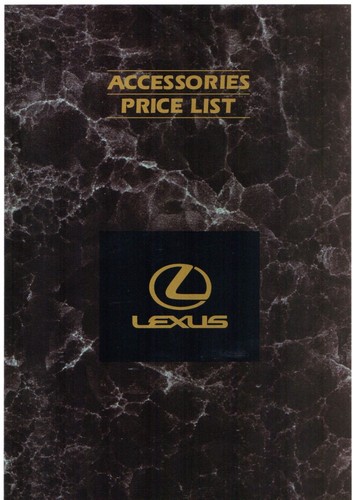 Lexus 400 accessories price - lexus,