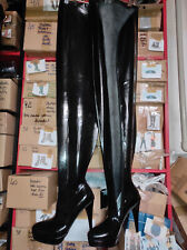 Over Knee Boots Latex Rubber