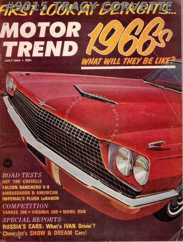 July 1965 motor trend - july,