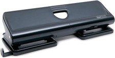 Rapesco 720 4-Hole Metal Punch (22 Sheets) (1054) NEW Metal 4-Hole Punch