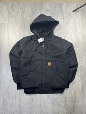 Black Active Wear Heavy Canvas