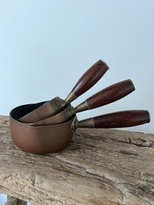 Set vintage small copper - x3,