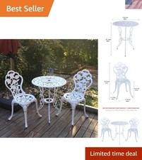 Elegant 3-Piece Bistro Set -
