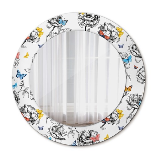 Trinket round mirror with - mirror,