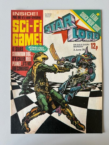 Starlord comic june 3rd - starlord,