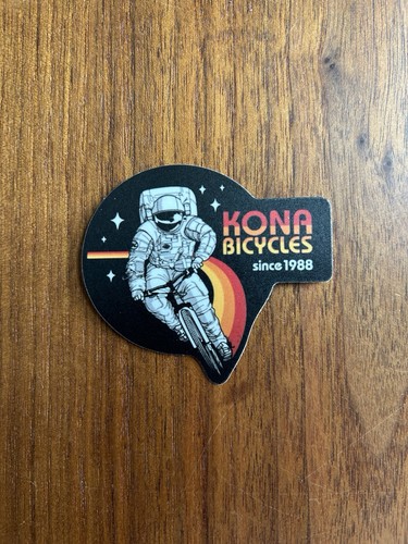 Kona bikes spaceman sticker - spaceman,