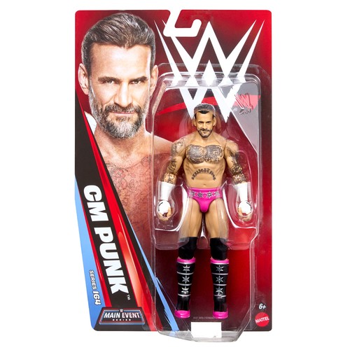 Wwe main event - punk, 6"