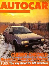 AUTOCAR MAGAZINE 23-JAN-85 -