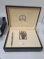 Helma DH automatic open heart watch World View Men's Watch No W125 RRP £1,100
