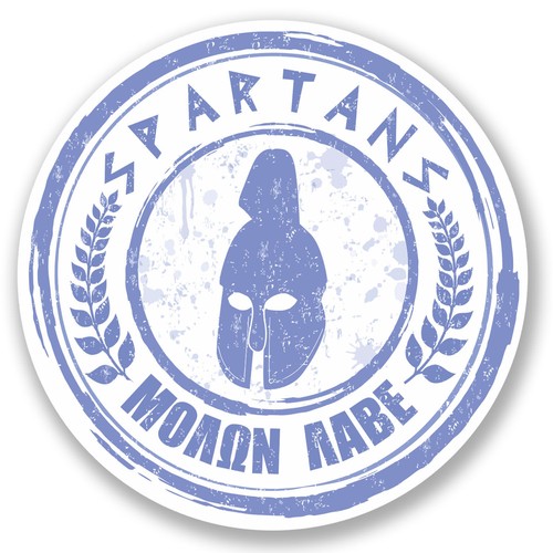 Spartans vinyl sticker - 2, x