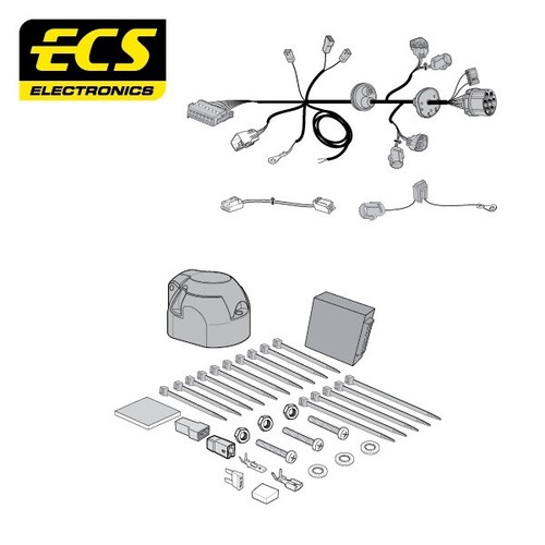 Ecs pin car towbar electrics - ecs, 7