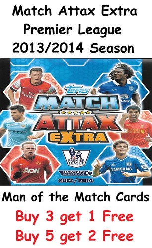 Match attax extra - 2013/14, man