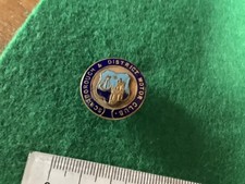 Scarborough & District Motor Club Lapel Badge StampedFattorini  And Sons , Bham