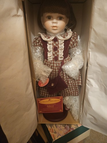 Porcelain doll rebecca - doll,