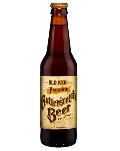 Old keg butterscotch beer - keg,