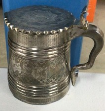 Russian Ornate Lidded Silver