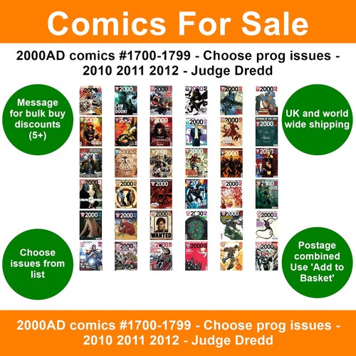 2000ad comics 1700 - 2000ad, #1700-1799