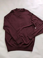 Mens Uniqlo V-neck merino wool