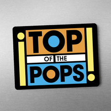 Top Of The Pops Metal Fridge