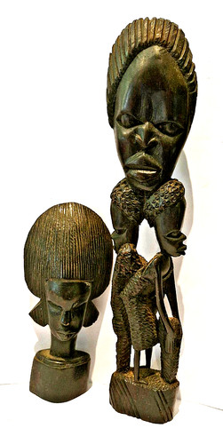 African carved figures - 2,