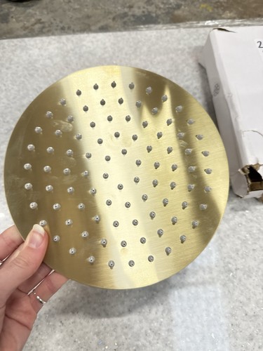 Display brushed brass 200mm - brass,