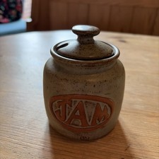 VINTAGE STUDIO POTTERY JAM POT