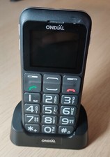 Ondial  Black (Unlocked) Mobile Phone #895A read description working