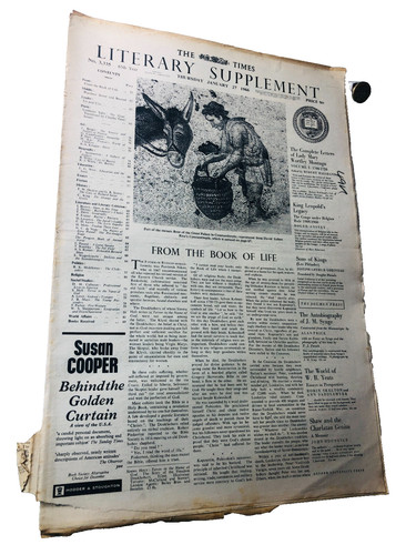 Newspaper the times literary - newspaper,
