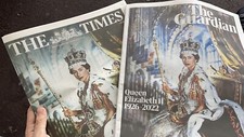 The times newspaper - newspaper, death