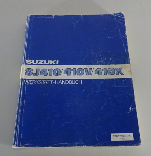 Workshop manual suzuki - workshop, samurai