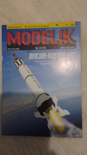Card model kit mercury - card,