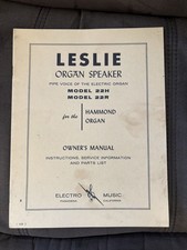 Leslie 22H 22R Organ Speaker
