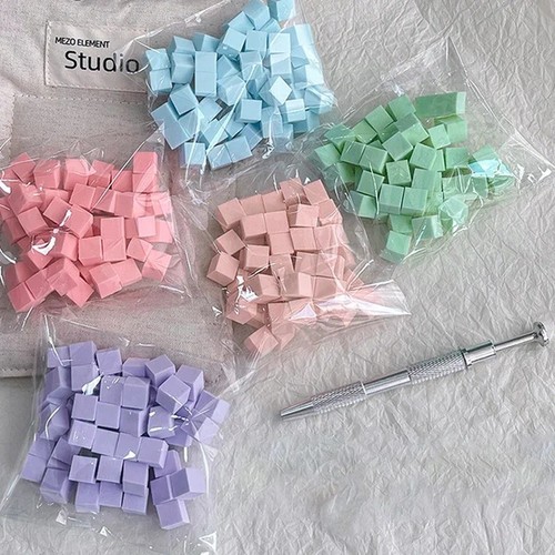 50pcs nail art - nail, gradient