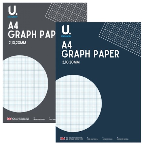 Graph paper school grid - a4,