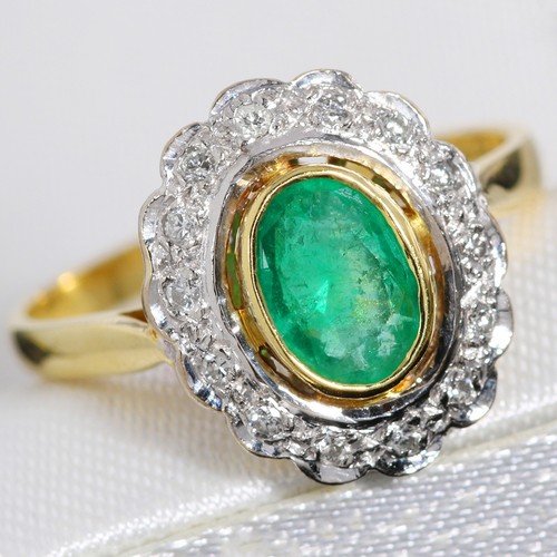 18ct yellow white gold - white,