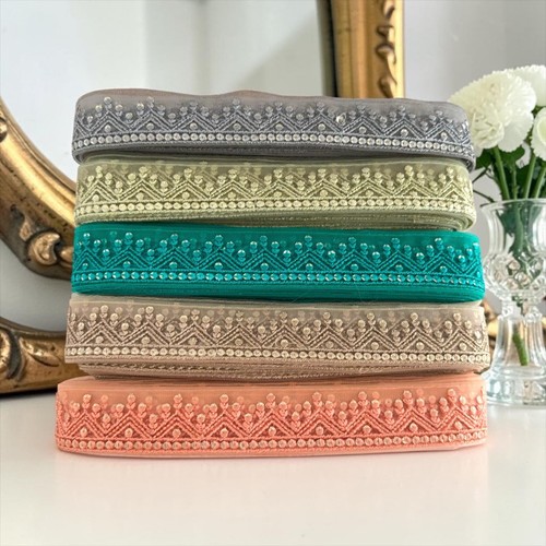 Indian net lace - indian,