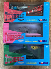 CORGI Thunderbirds 1,2,3,4 Lady Penelope CC00604 CC00802 CC00901 bundle - boxed