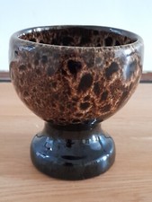 Wine Goblet  Fosters Cornish Pottery in Honeycombe Glaze