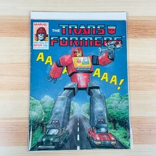 Transformers UK Marvel Comic Back & Board Issue # 139 80s Artwork