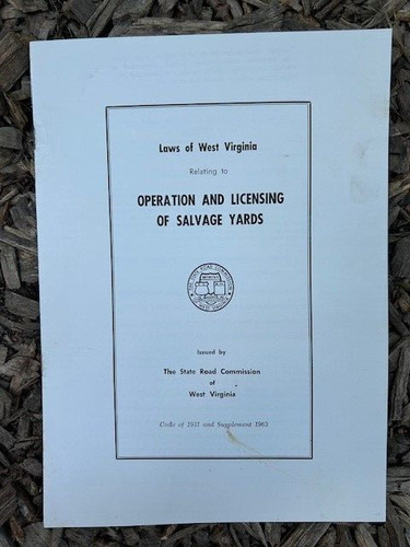 Rare vintage original laws - vintage, of