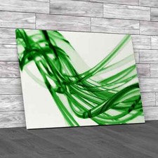 Abstract Wire Flow Green