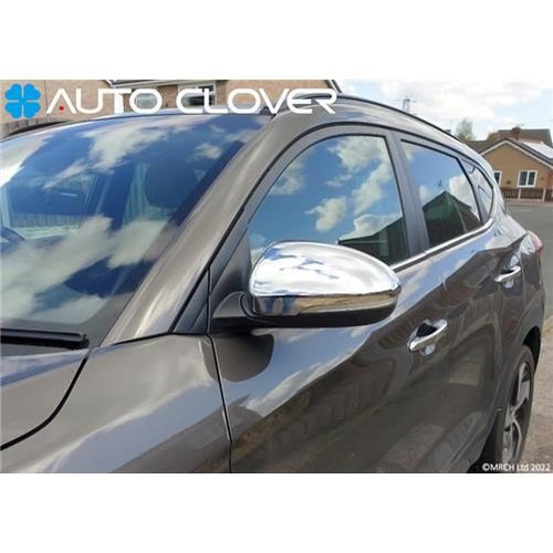 Auto clover chrome wing - clover,