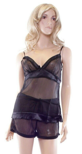Luxury sheer pyjamas short - luxury,