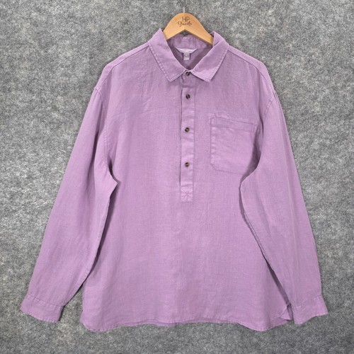 Seasalt shirt mens purple - shirt, xl