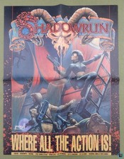 POSTER Shadowrun RPG 1990