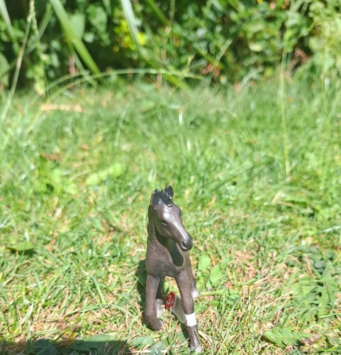 Schleich friesian foal toy - foal,