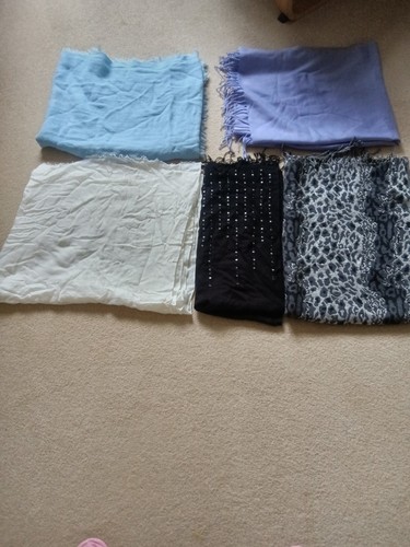 Job lot shawls - shawls/wraps, mixed