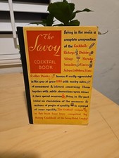 The Savoy Cocktail Book  1933-